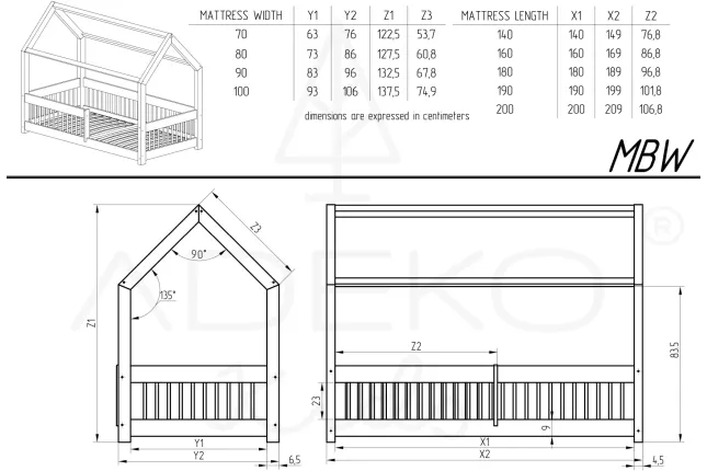 Hausbett MBW Sofort verfügbar